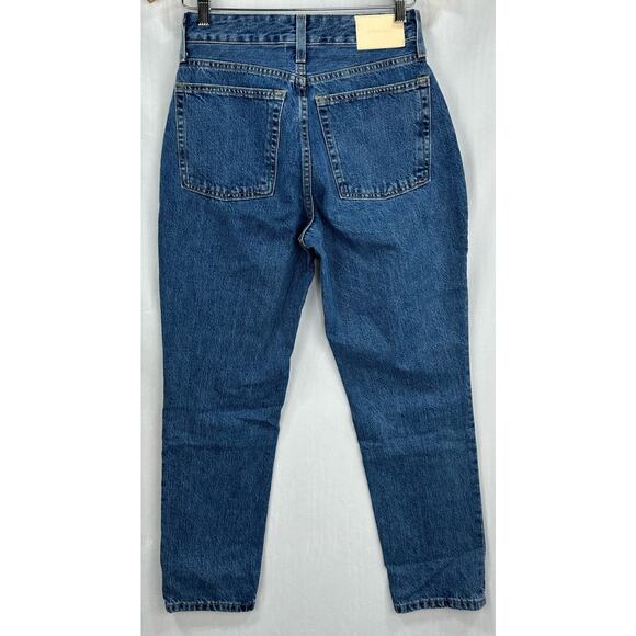 Everlane 90s Cheeky Straight Leg High Rise Jeans Medium Wash Size 27 - Picture 6 of 8